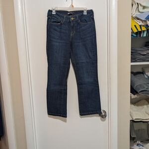 Levi's Women's Dark Indigo Straight Leg Jeans